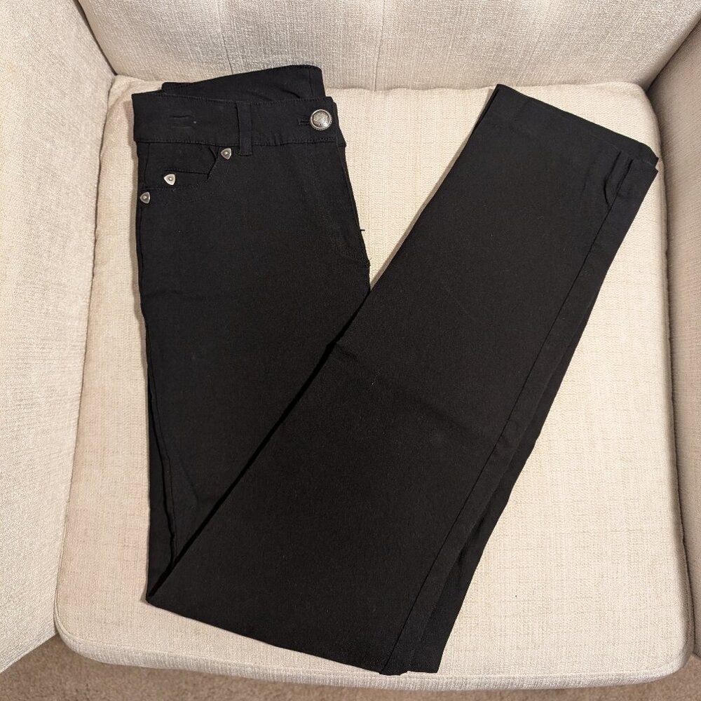 Women's Basic Editions Pants Black Size Small